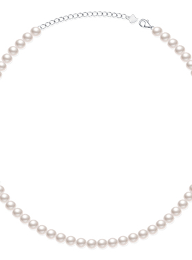 VIGG至真项链女纯银轻奢小众设计2025年高级感淡水珍珠时尚配饰品