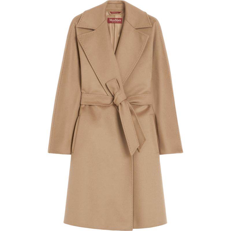 【季末甄选】 MaxMara 女装绵羊毛大衣外套6016095106