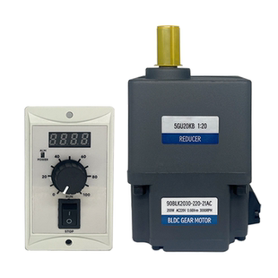 直流高压无刷电机220V微型变速马达霍尔大功率高转速可调速控制器