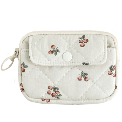 多口袋可爱拉链零钱包大容量