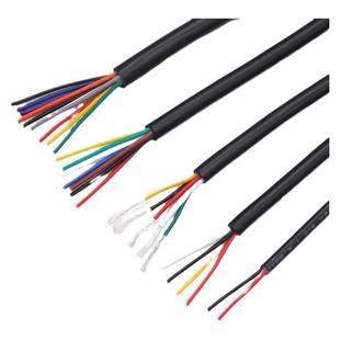 2464多芯电源线30/28/26awg白色信号线控制软线3/4/6芯电缆线电线