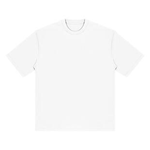 【高支匹马棉 液氨丝光抗皱】CULTUM短袖白T恤男夏季圆领休闲打底
