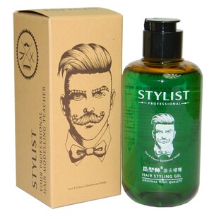 STYLIST爱发丝造型师绅士油头啫喱男士大背头油头膏特硬正品