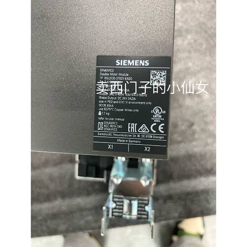 6SL31202TE218AD0未使用99新包装配件齐