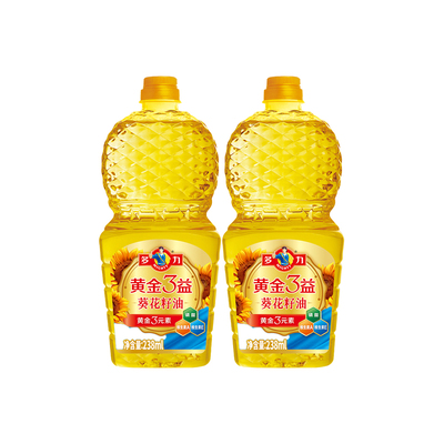 多力葵花籽油营养多，油烟少