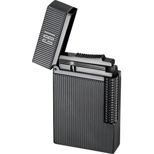 男士高级可充气打火机钢音朗声黄铜网红爆款新式个性创意翻盖火机