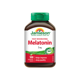 jamieson加拿大健美生褪黑素非软糖睡眠片褪黑素安瓶melatonin