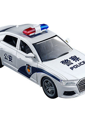 全新升级六开门超大号警车