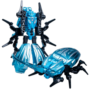 合金铠甲兽变形蝎子螳螂儿童玩具战队机甲小男孩可合体拼装机器人