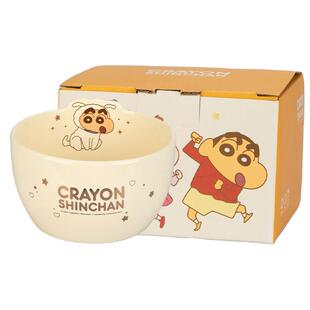 【摩登主妇&蜡笔小新】餐具盘子饭碗家用可爱碗具餐盘陶瓷泡面碗