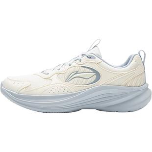 李宁轻风v2丨跑步鞋女鞋新款减震回弹厚底增高网面透气休闲运动鞋