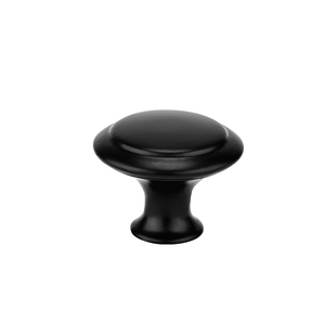 不锈钢单孔蘑菇小拉手衣柜橱柜圆形黑色现代简约抽屉柜门把手新款