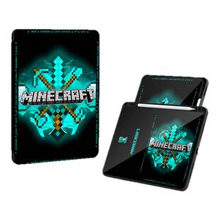 适用苹果ipad11代保护壳旋转10我的世界ipadair7平板保护套mini5迷你6亚克力ipadpro带笔槽11英寸air2024防摔