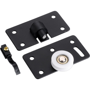 移门滑轮衣柜上轮配件下轨道滚轮老式轮子家具凹轮推拉趟门移动门