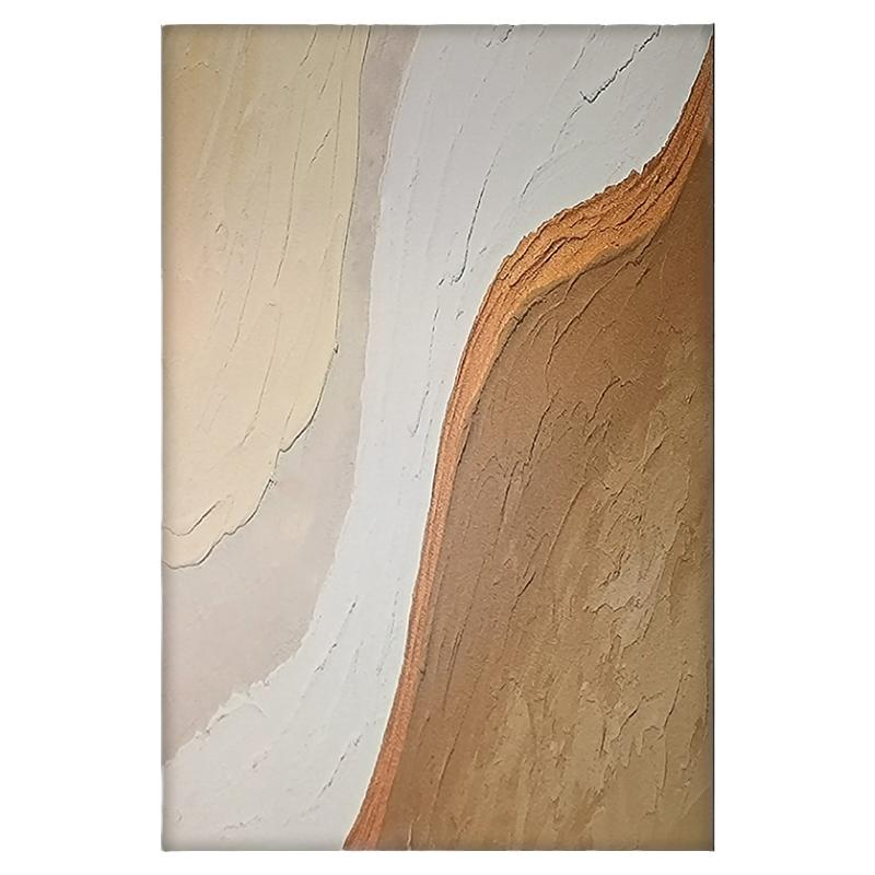 抽象高档肌理油画客厅装饰画定制