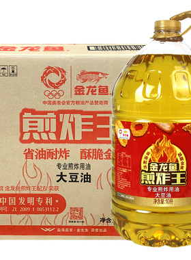 金龙鱼煎炸王大豆油餐饮大桶20L