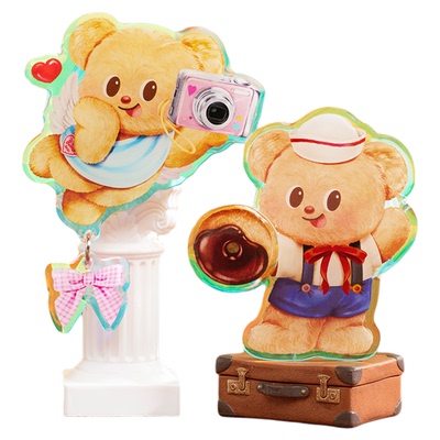 黄油小熊手机气囊支架