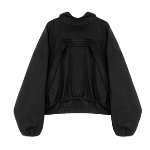 UPGREATED张泽禹同款解构活页廓形双层连帽卫衣