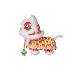 2026马年新款瑞宝欢喜醒狮灯笼手工diy材料包发光花灯春节狮子灯