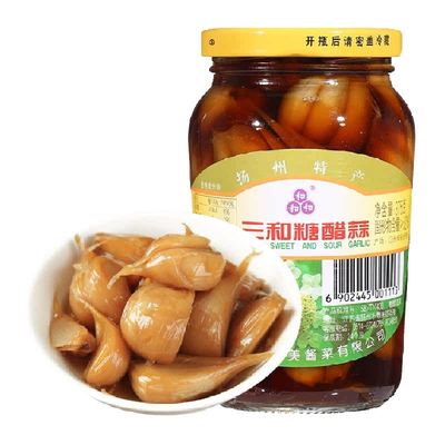 三和四美糖醋蒜腌制蒜头酱菜375g