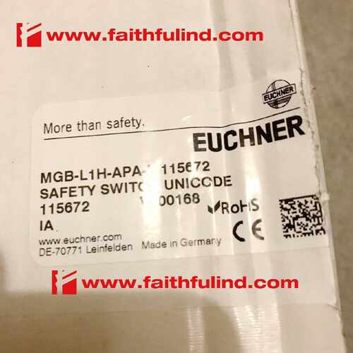 议价Euchner 115672 安士能全新安全模块 MGB-L1H-APA-L-115672