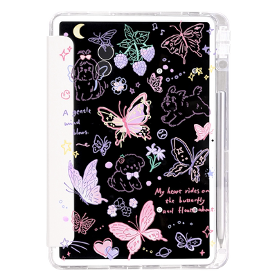 morock旋转透明华为平板保护壳