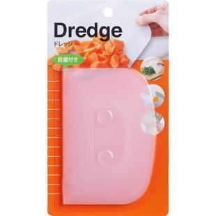 cakeland日本进口家用烘焙刮刀带刻度面团切面刀蛋糕奶油刮板抹刀