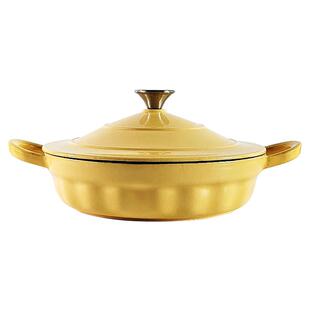 立德尔珐琅锅家用炖锅铸铁锅焖锅海鲜锅汤锅炖锅不粘锅砂锅电磁炉