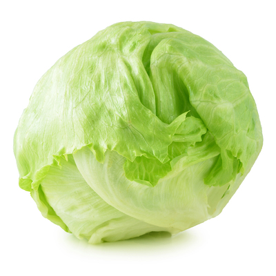 新鲜球生菜沙拉汉堡用轻食蔬菜