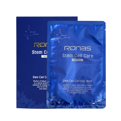 Ronas韩国进口植物胚胎细胞生物面膜强效保湿供应营养塑造弹性