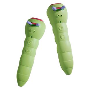 适用毛毛虫点读笔保护套2代早教笔带挂绳儿童早教笔3代防摔便携收纳盒保护wifi版保护套硅胶幼英语翻译笔套