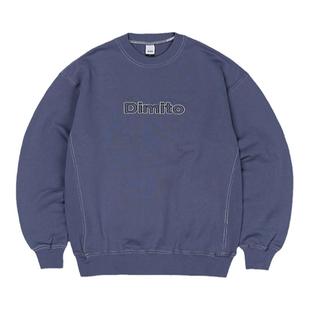 Dimito23/24休闲卫衣男女棉圆领保暖防风长袖 LINE SWEATSHIRTS