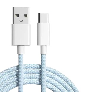 Typec安卓数据线超级闪充6A快充充电线适用华为vivo荣耀usb手机专用tpc充电器线耐磨抗老化不易断加长编织线