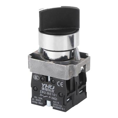 二档三档旋钮按钮开关XB2自锁ZB2