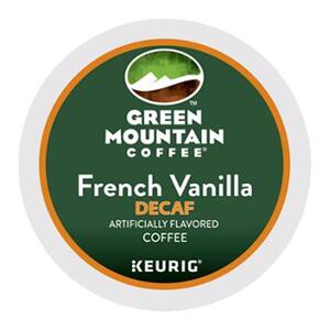 Green Mountain-French Vanilla法国香草 无咖啡因K-Cup咖啡 24杯