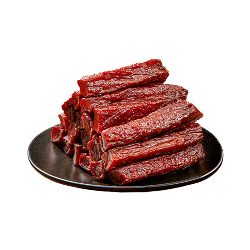 豁尔臣七成干手撕风干牛肉干五香内蒙古特产清真健身熟食孕妇零食