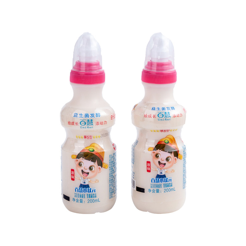山东百慧瓶子200ml乳酸菌酸奶