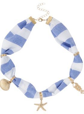 CIDER 夏季新品女装海星贝壳鱼吊坠项链114572417