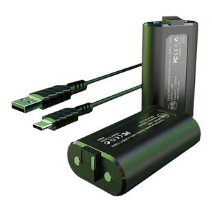 适用微软Xbox one/Elite精英手柄电池Xbox Series S/X无线游戏手柄精英手柄替换充电电池包充电底座大容量