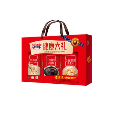 黑芝麻麦片早餐送礼营养冲调品
