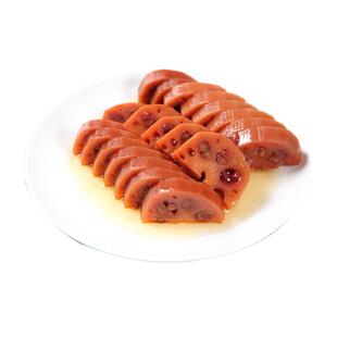 扬州宝应特产糯米藕红豆蜜藕甜糖藕蜜汁香糯莲藕真空即食熟食零食