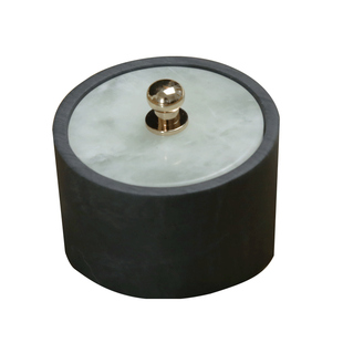 赋比兴 赋比兴 国家非遗 玉石带盖小砚台 小楷书法专用带盖原石迷你罗纹砚 安徽歙砚多功能文房墨池墨海