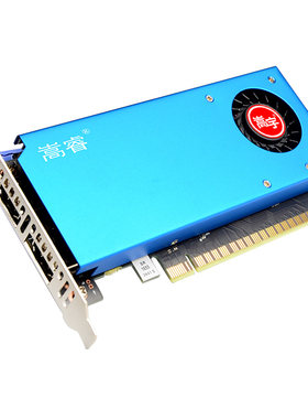 嵩睿gtxrtx12G工控半高刀卡全新