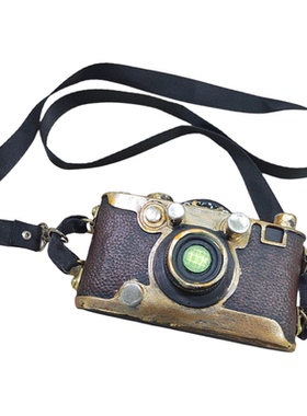 复古拍照相机道具仿真单反模型