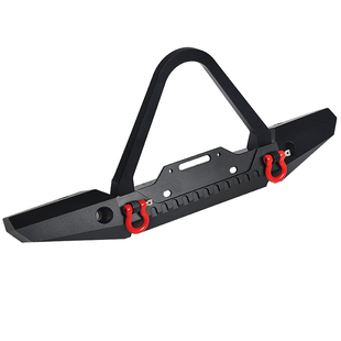 1/10仿真攀爬车TRX4 SCX10 90046荒野杠毒刺金属前后杠防撞保险杠