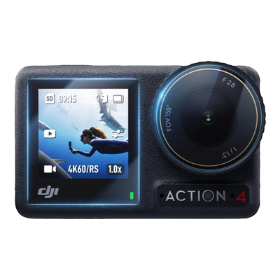 膜力佳适用大疆Osmo action5pro钢化膜Action4高清ar膜贴纸防反光前后屏幕Dji Action3相机镜头膜增透低反射