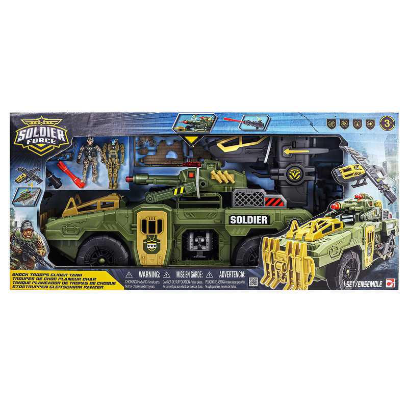 军事模型儿童益智玩具DIY集多美轰天勇将战车飞机合体套装 545198