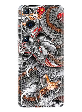 mate70浮雕手机贴纸适用华为mate60/M50背膜荣耀90Pro/100镜头防刮P70后膜mt40全包边m30彩膜