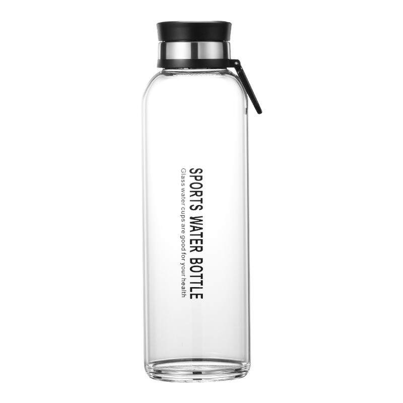 玻璃杯大容量水杯男2000ML便携耐高温茶杯个人专用喝水杯子1000ml