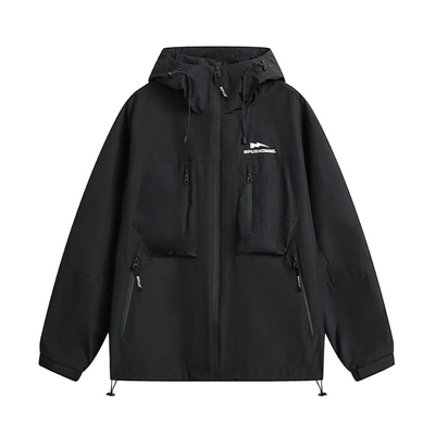 golfcross猪鼻扣秋季连帽夹克